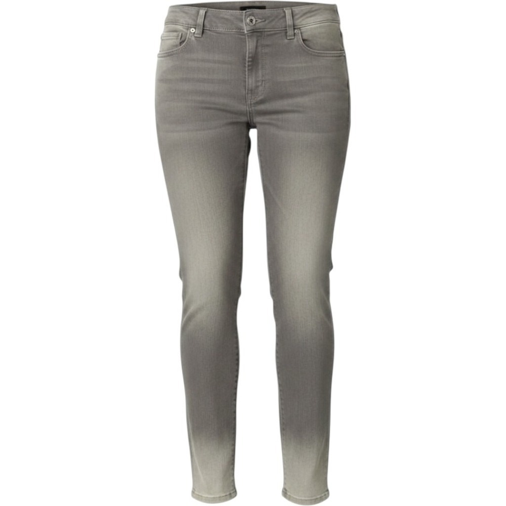 White House Black Market Skinny Jeans 8R Ombre Gray Stretch Denim Gradient Sleek